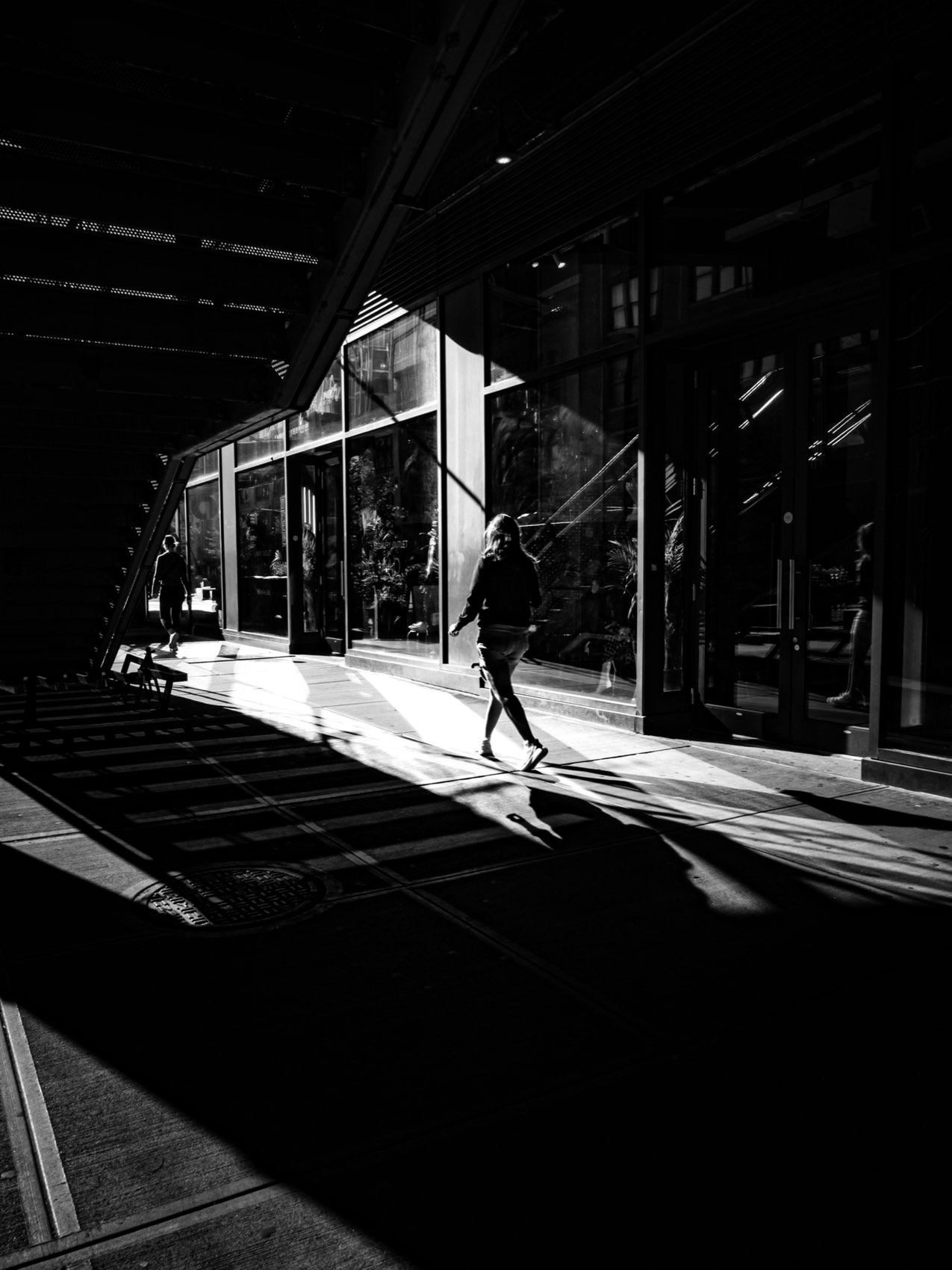 Walking the Stripe. New York.