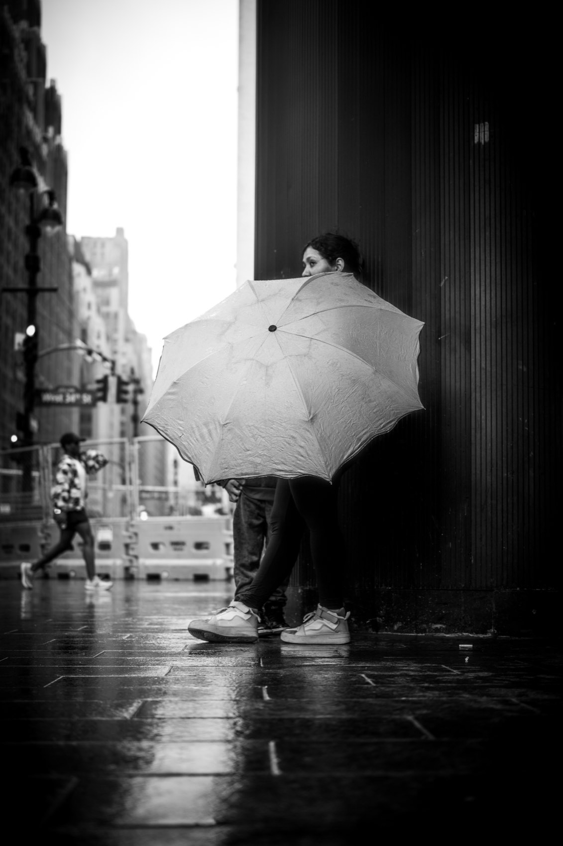 White Umbrella. New York.