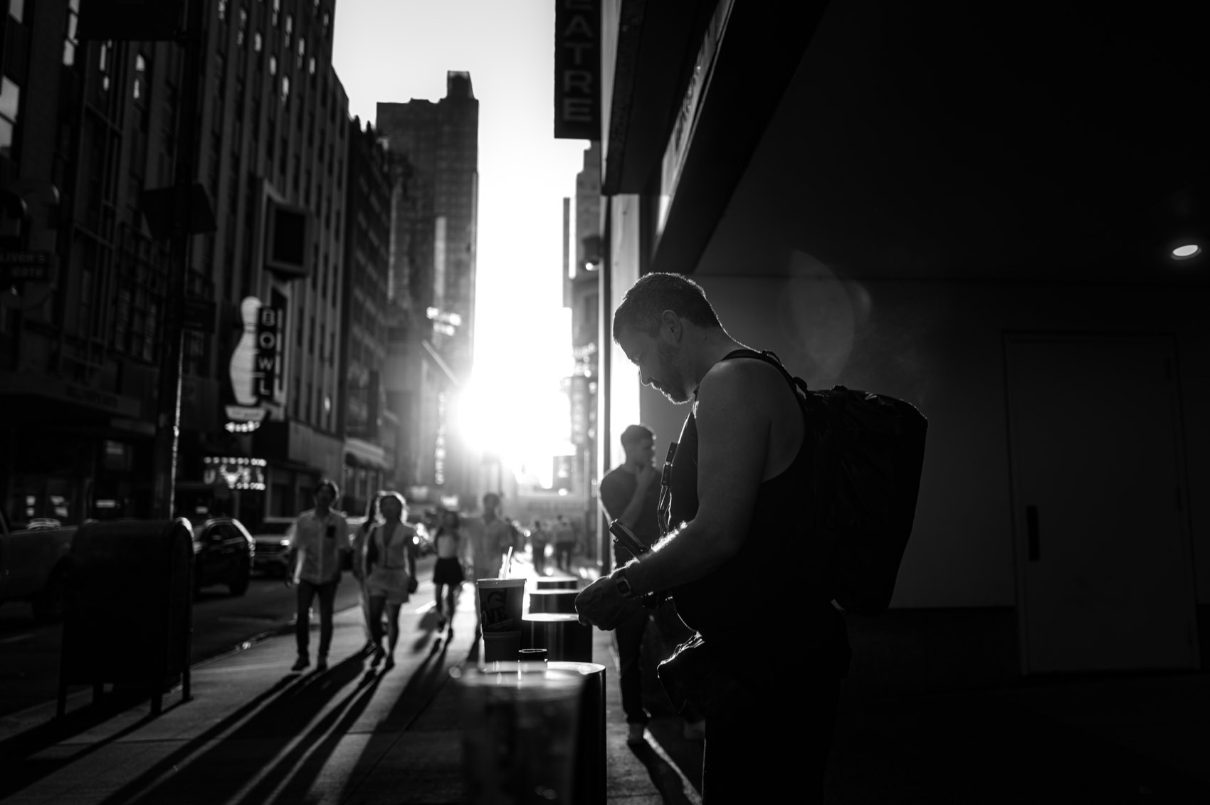 Backpack Against the Sun. New York.