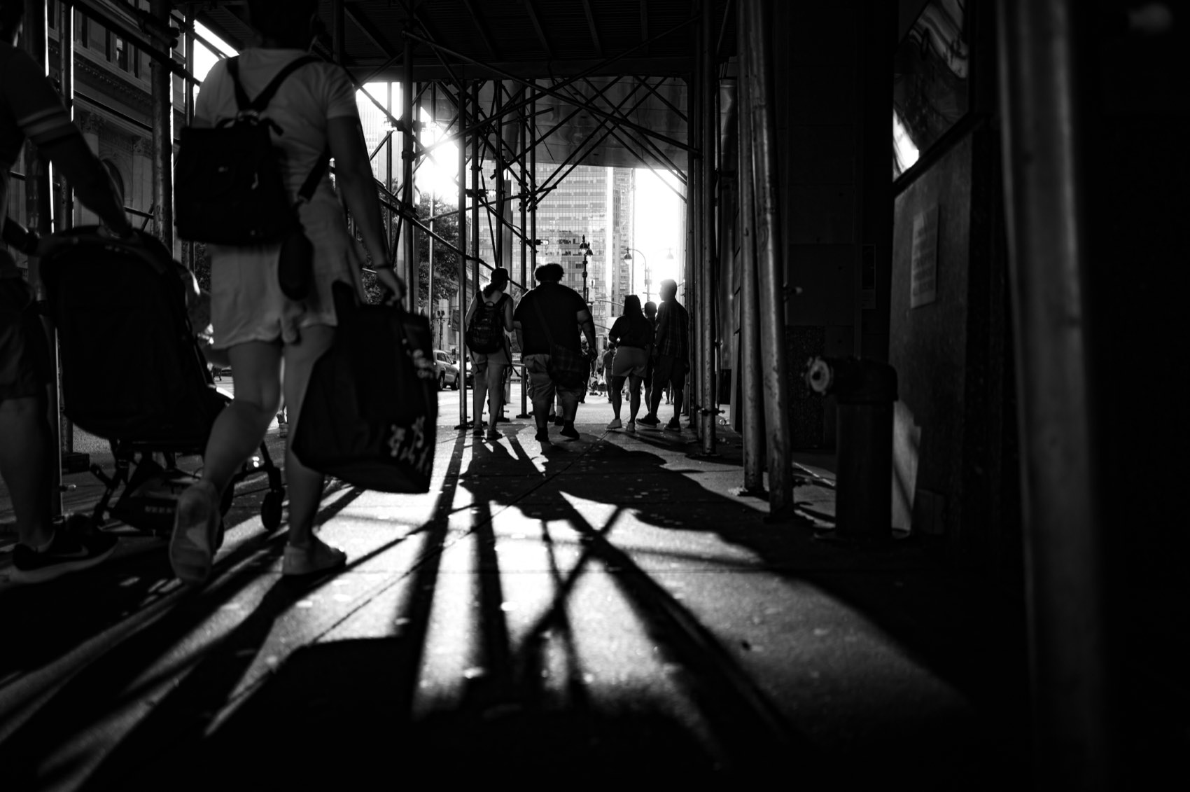 Legs and Shadows. New York.