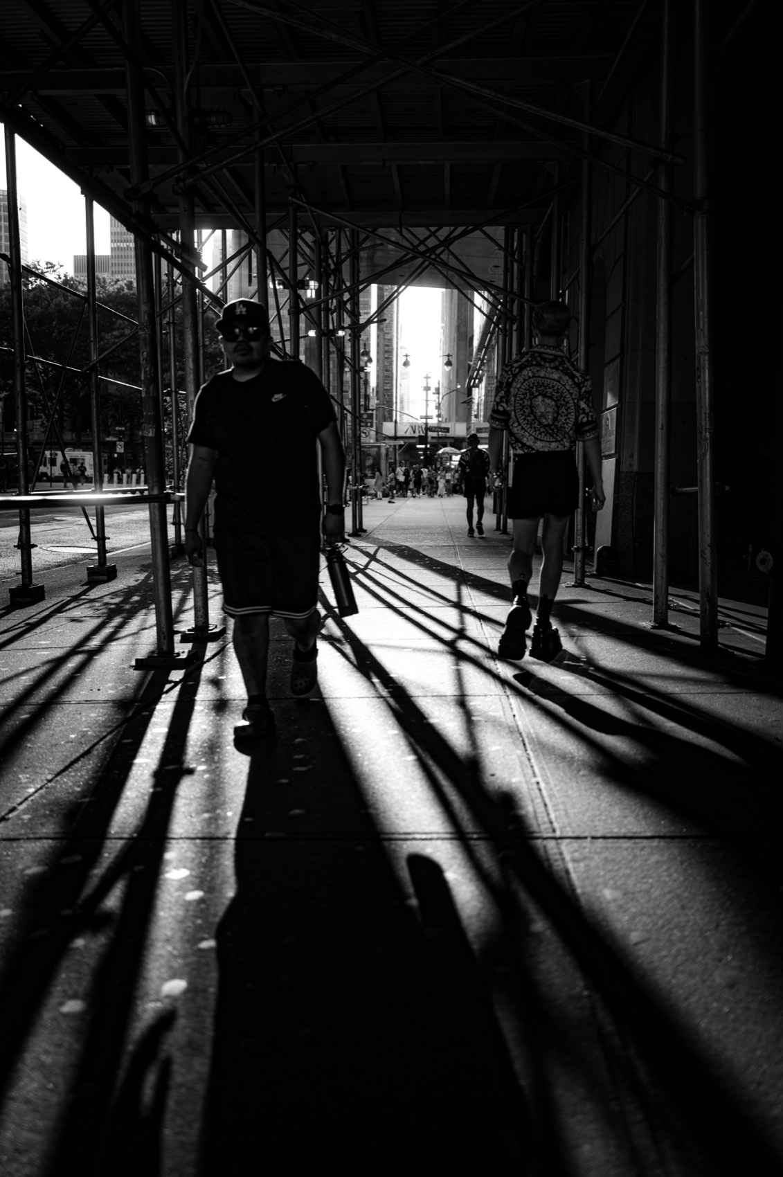 The Long Shadow Walk. New York.