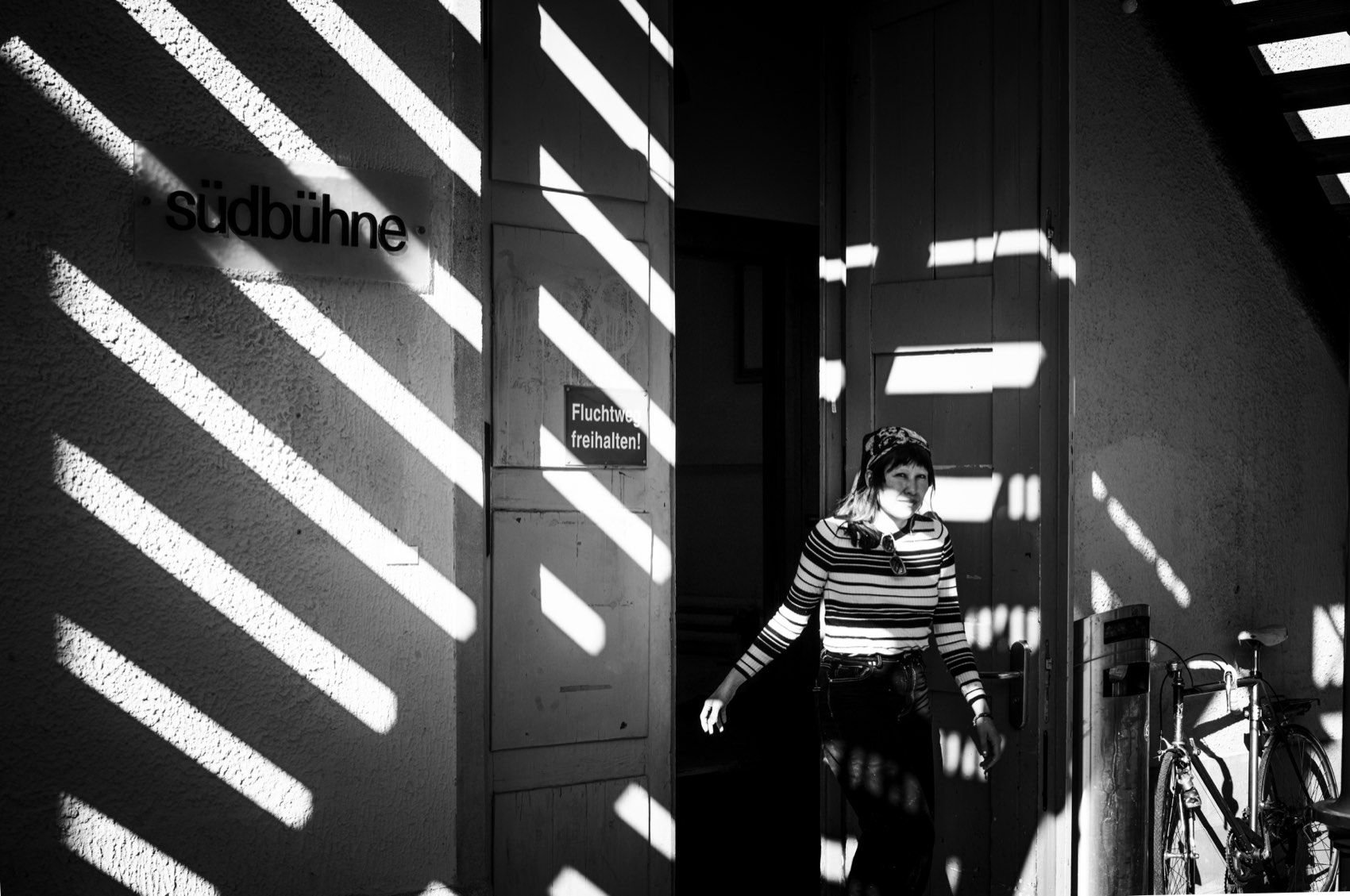 Stripes on the Wall. Switzerland.
