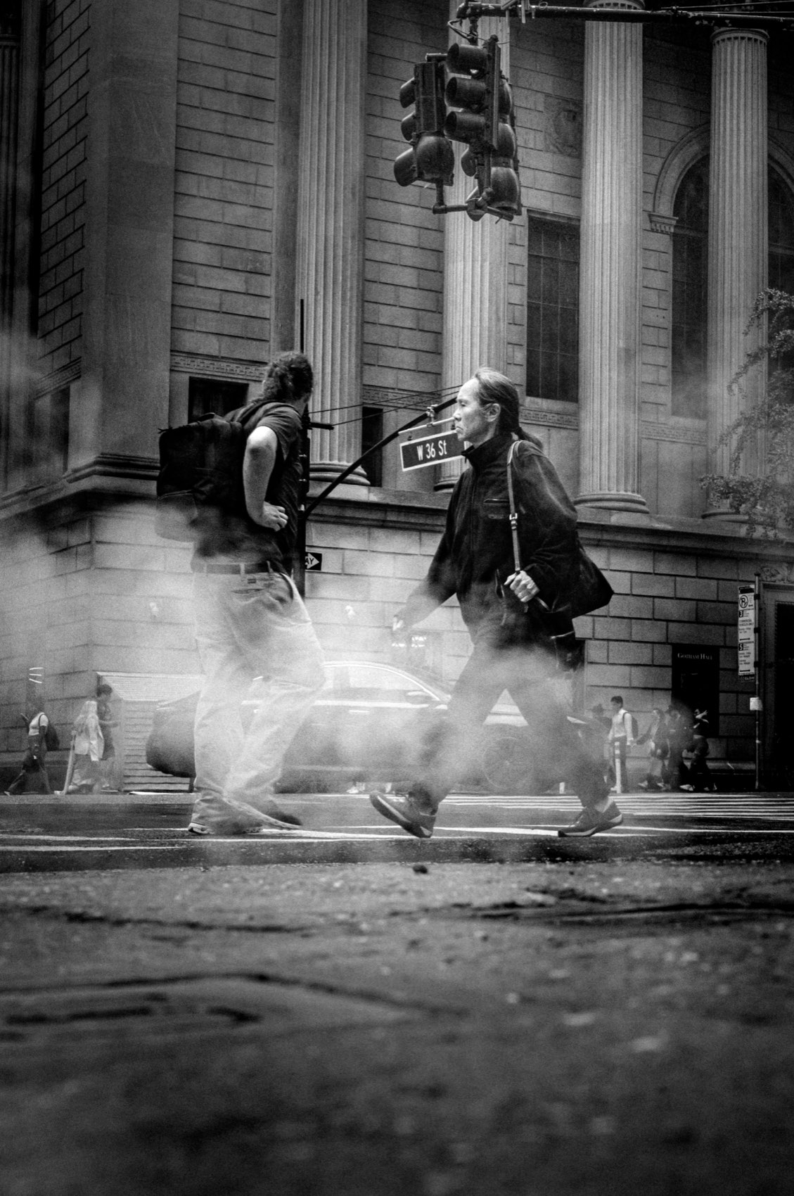 Two Through the Steam. New York.