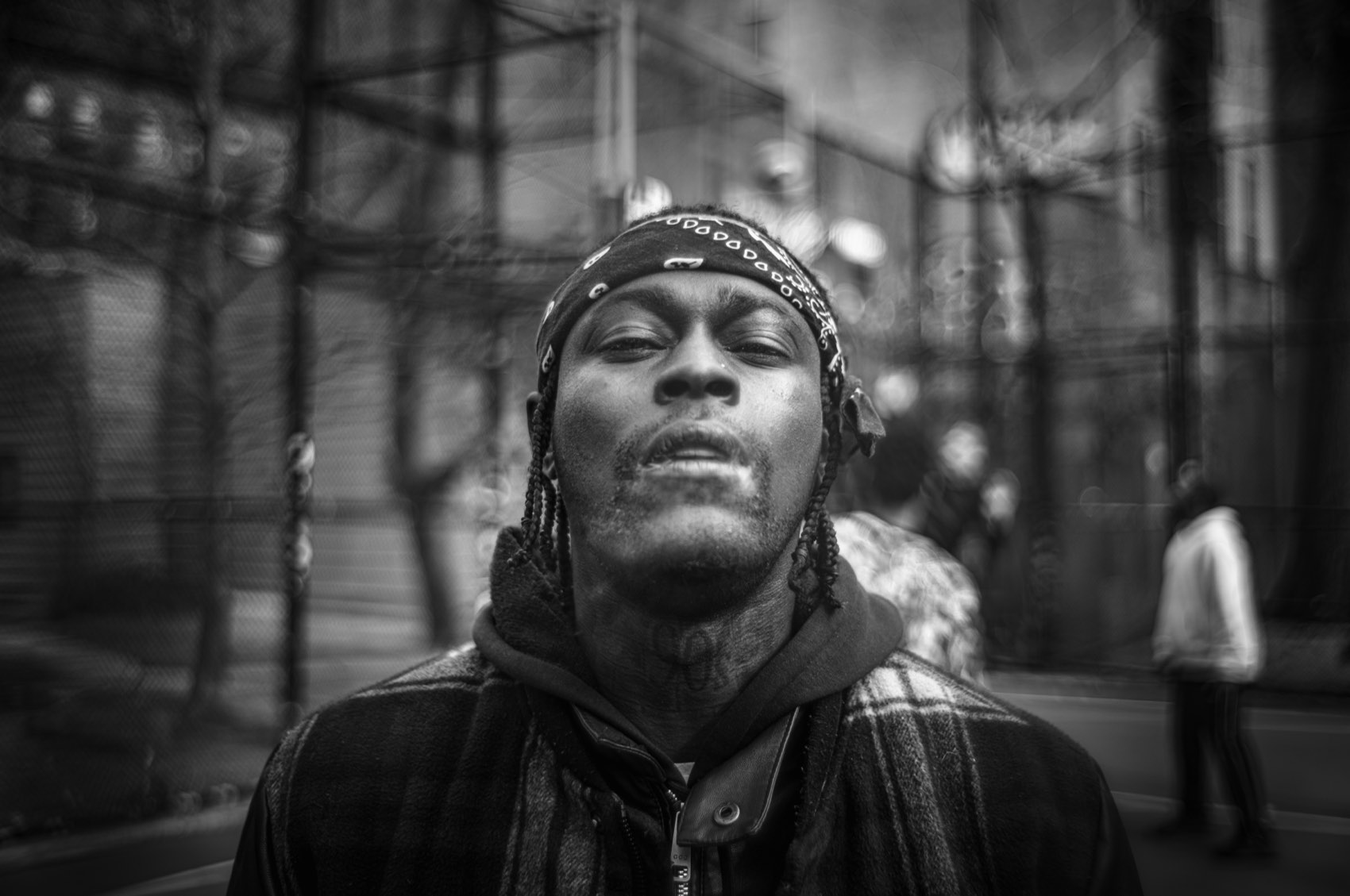 Behind the Fence. New York.