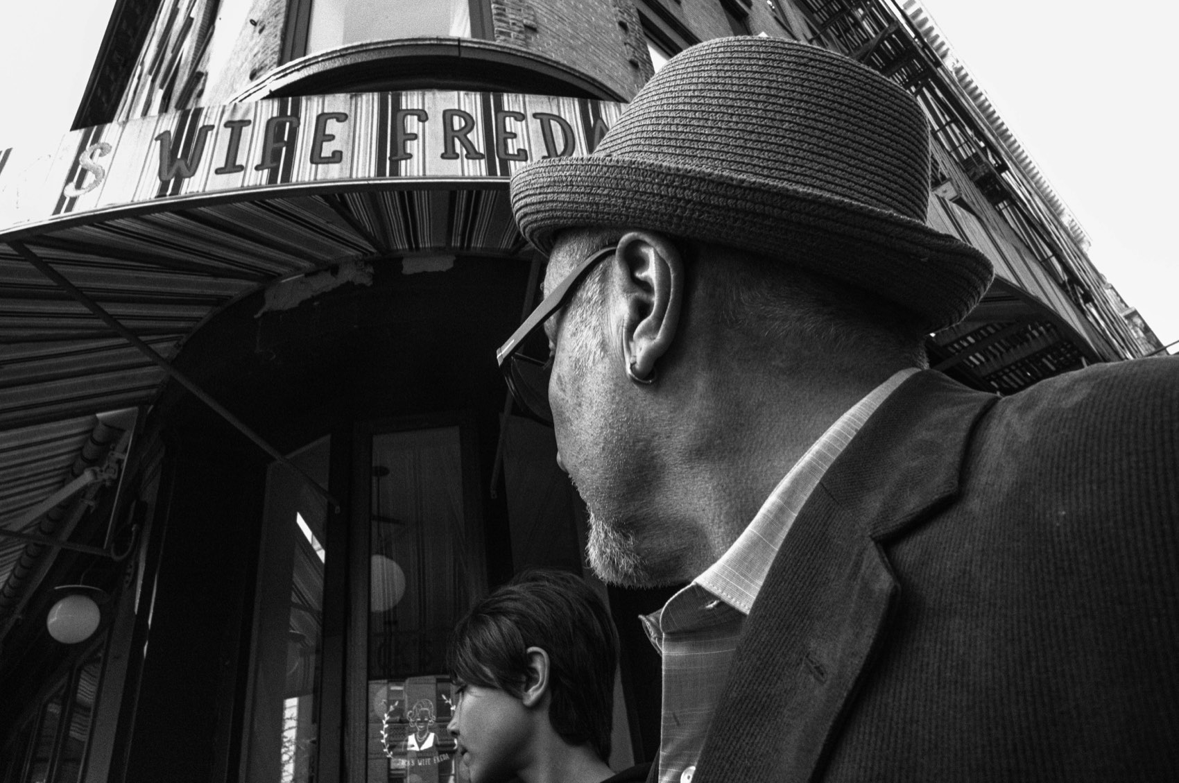 Outside the Awning. New York.