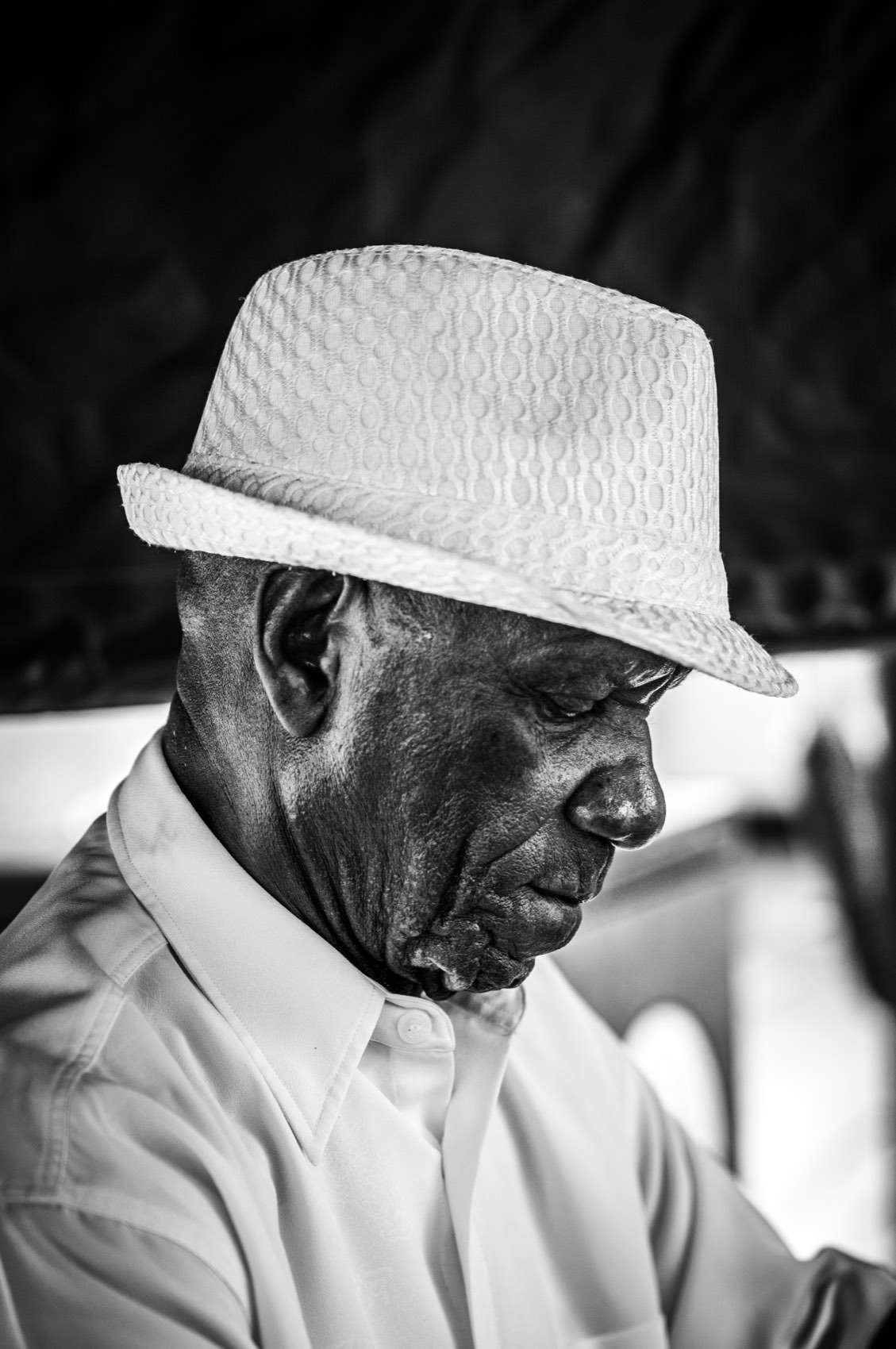 White Fedora. Miami.