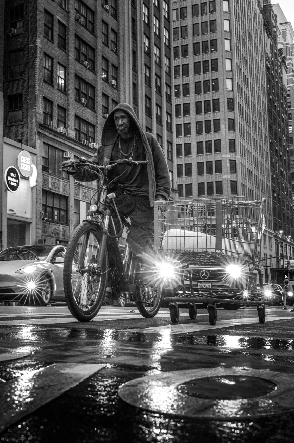 Standing on the Pedals. New York.