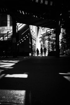 Two Under the Tracks. Chicago.