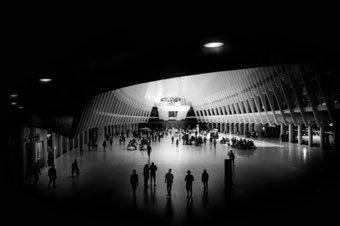 The Ribbed Hall. New York.