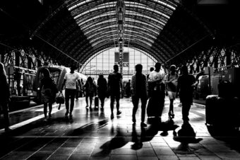 The Concourse. Frankfurt.