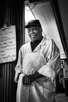 The Butcher's Doorway. New York.