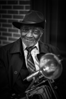 The Horn Player. New York.