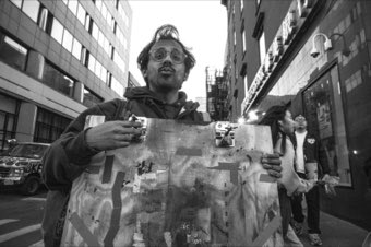The Torn Poster. New York.