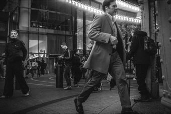 Under the Marquee. New York.